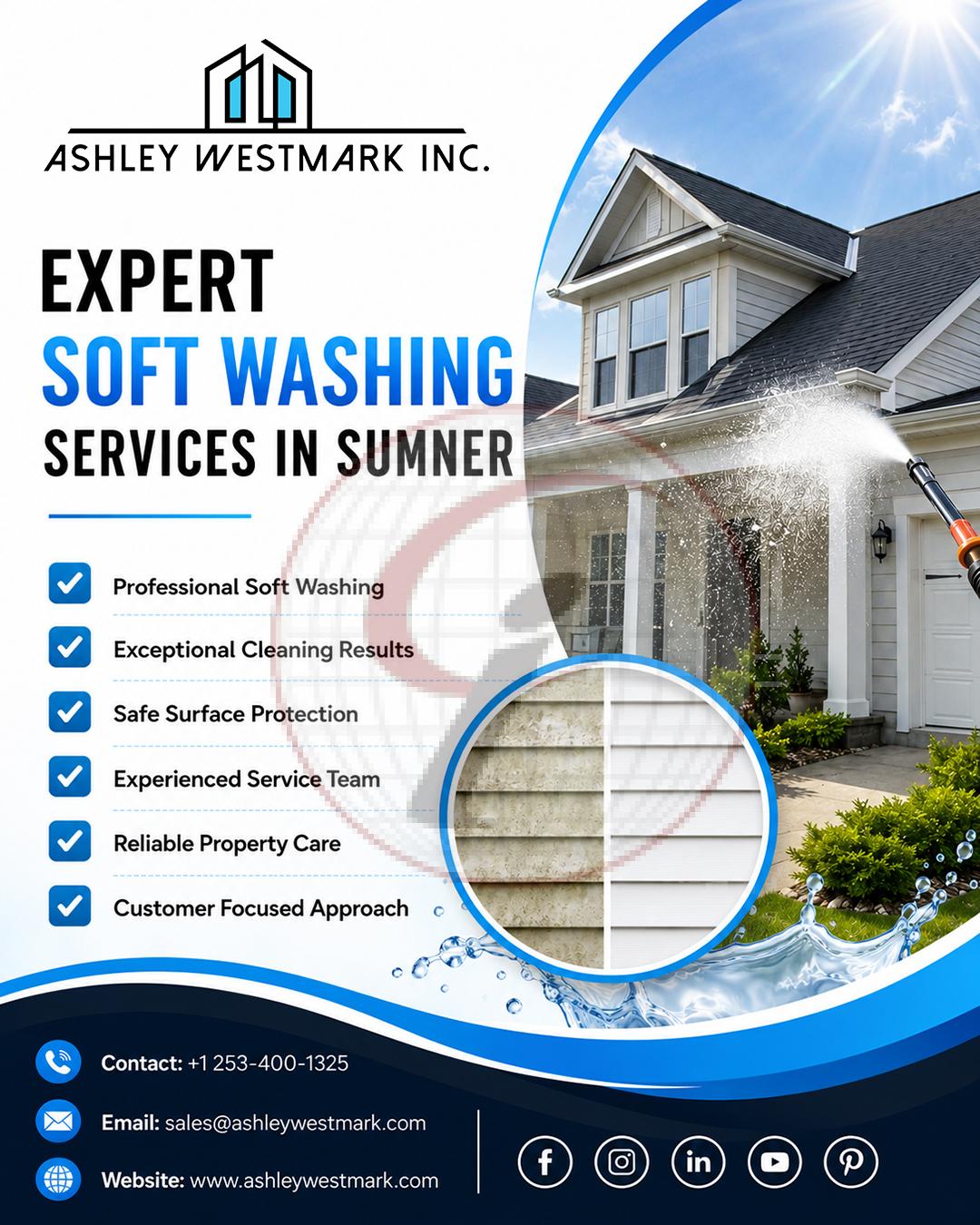 Expert Soft Washing Services In Sumner