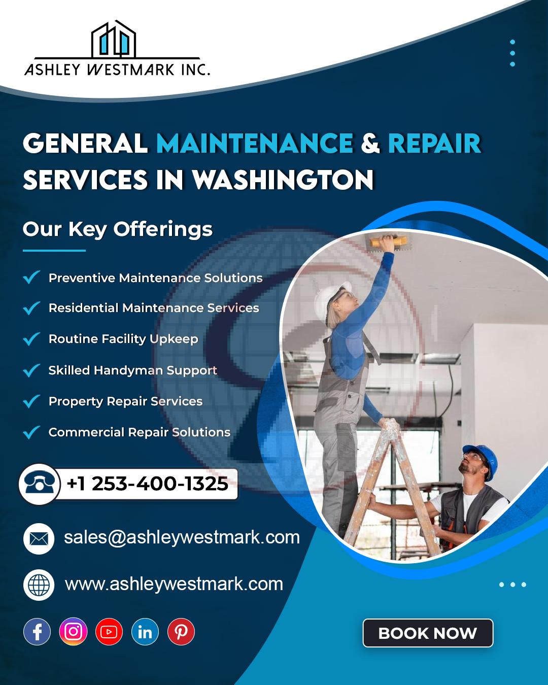 General Maintenance & Repair Services in Washington