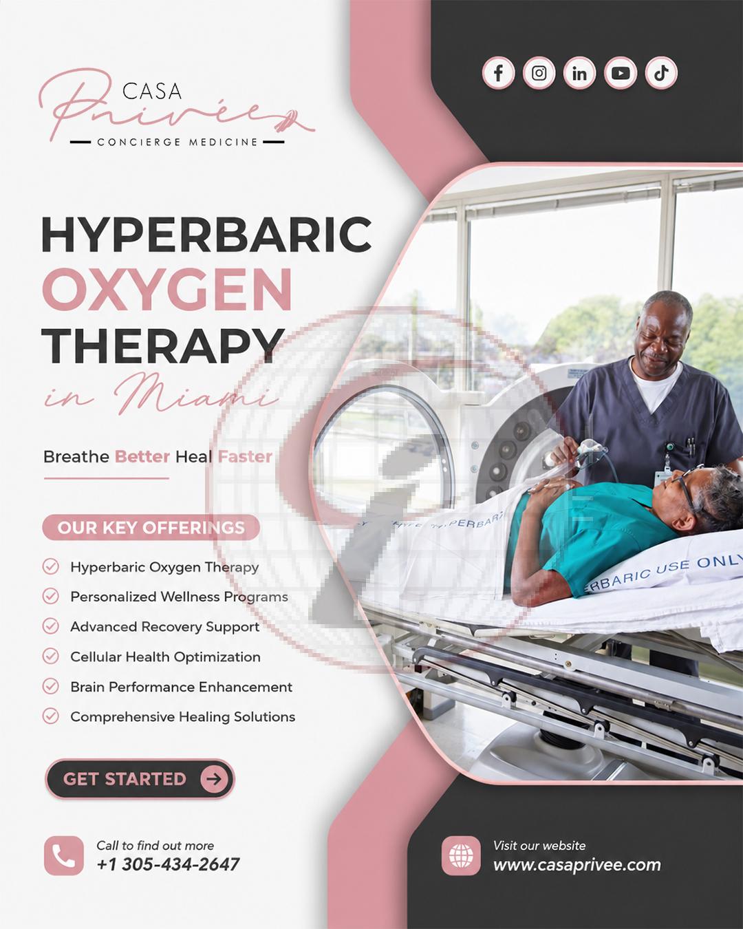 Hyperbaric Oxygen Therapy in Miami