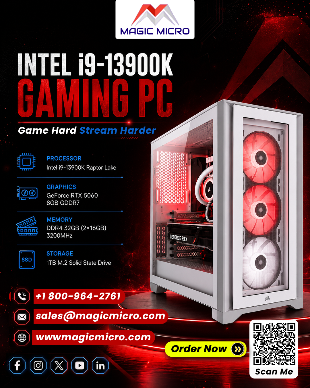 Intel i9-13900K Gaming PC