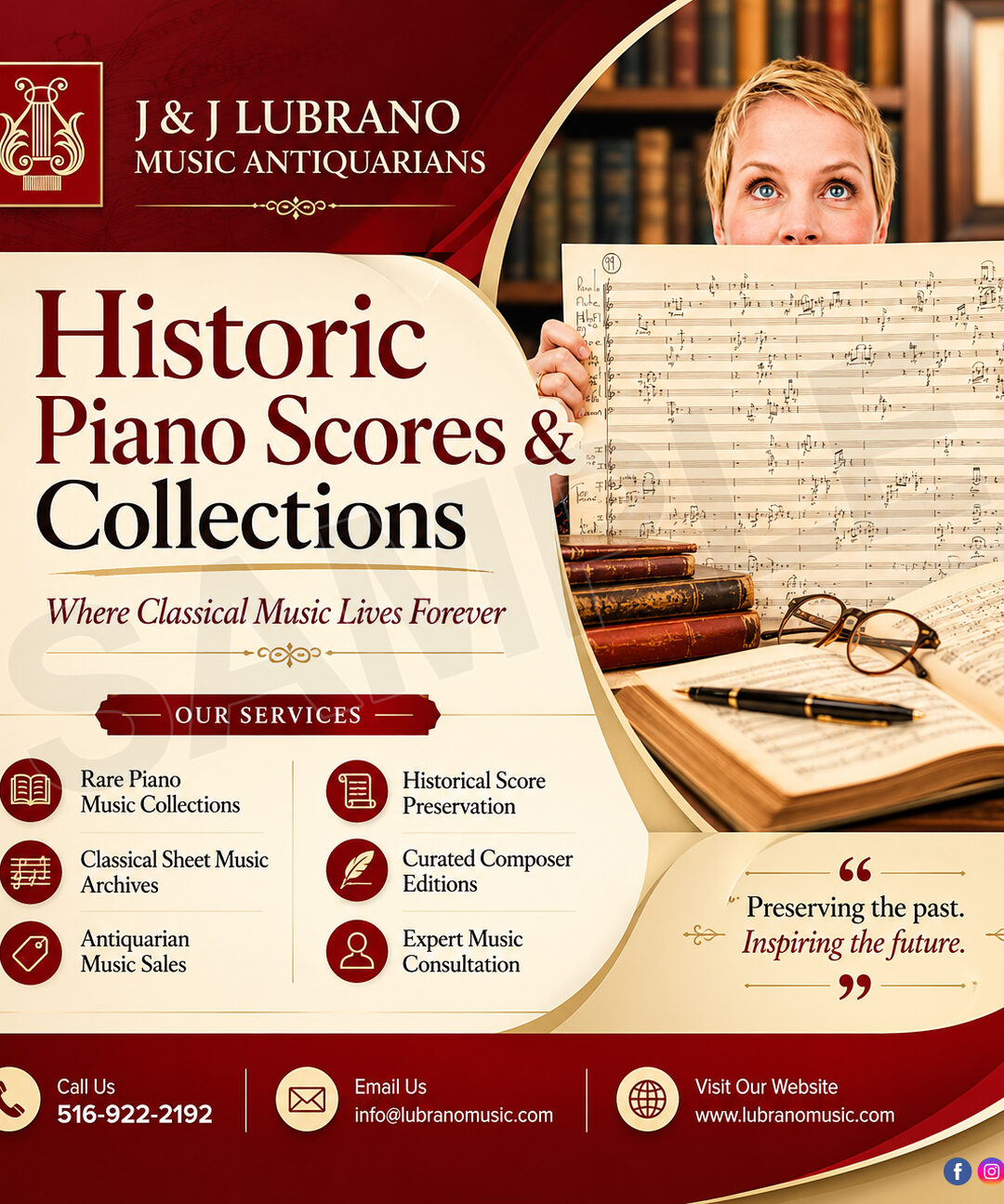 Historic Piano Scores & Collection
