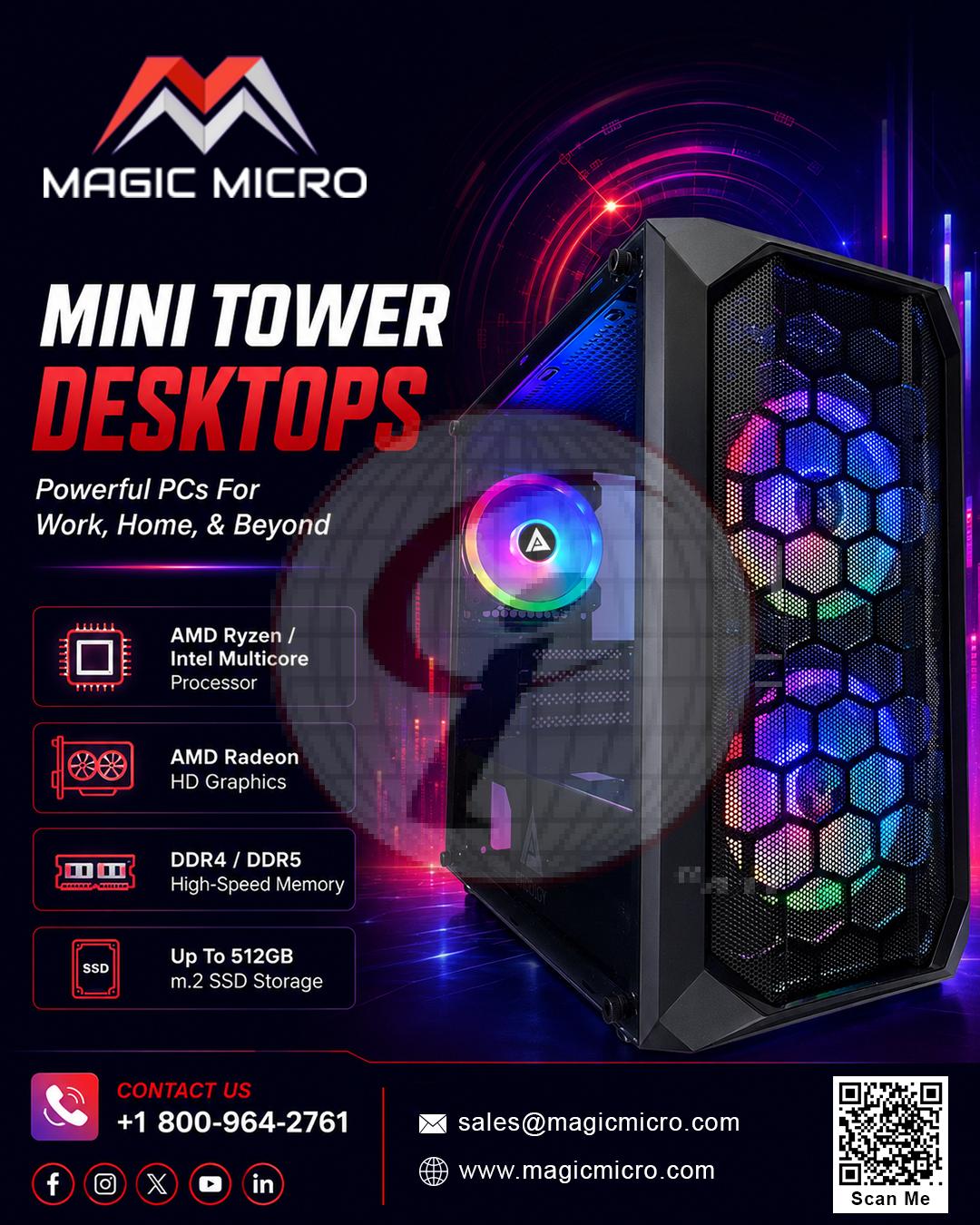 Mini Tower Desktops