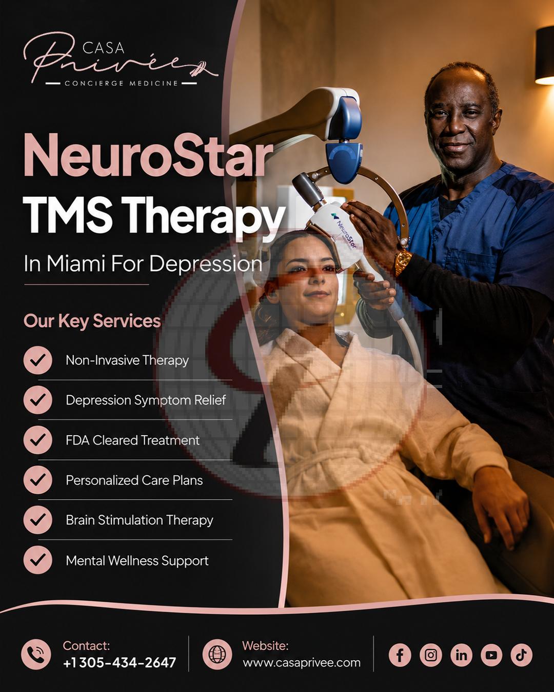 NeuroStar TMS Therapy In Miami For Depression