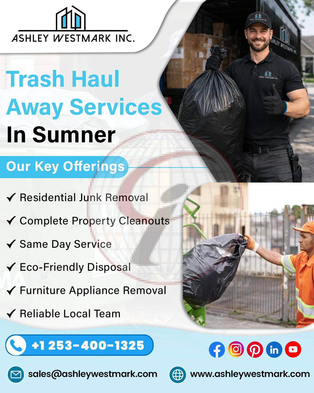Trash Haul Away Services In Sumner