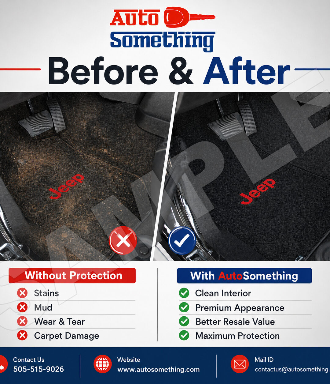 Lloyds Allweather Northridge Floor Mats: Before & After