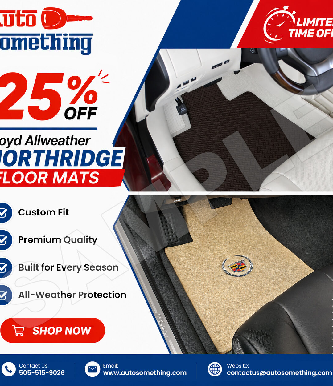Lloyd Allweather Northridge Floor Mats