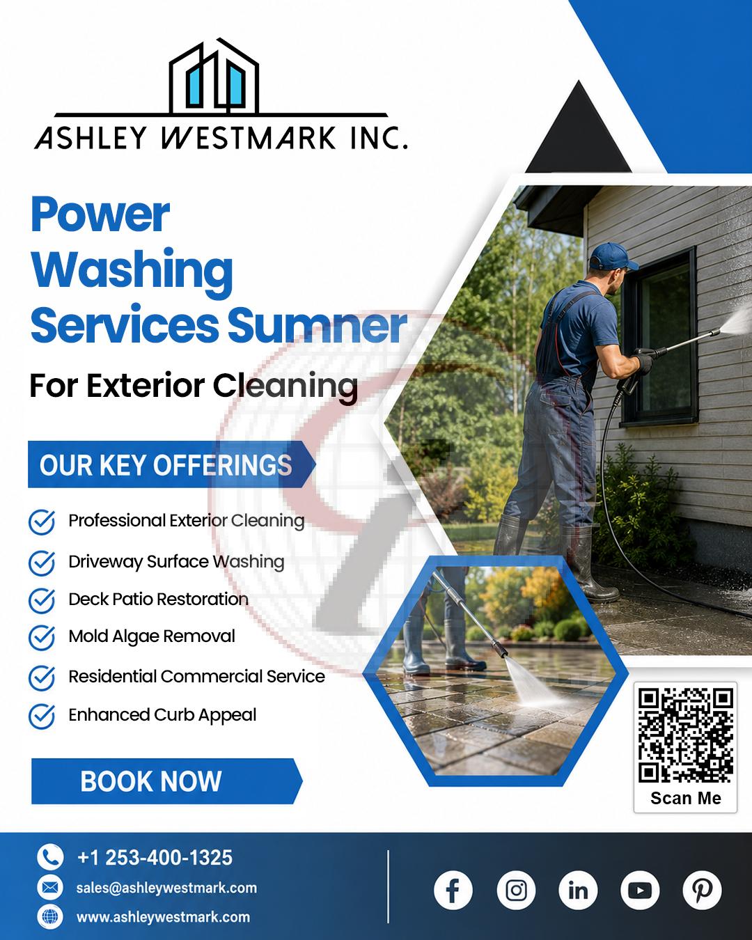 Power Washing Services Sumner for Exterior Cleaning