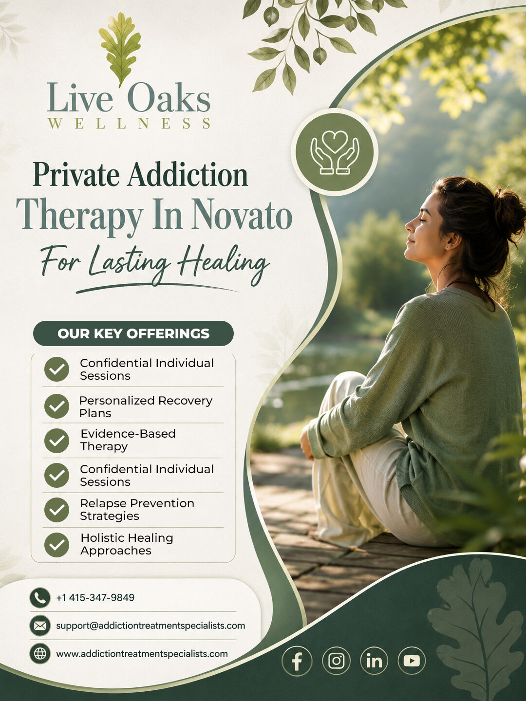 Private Addiction Therapy In Novato For Lasting Healing