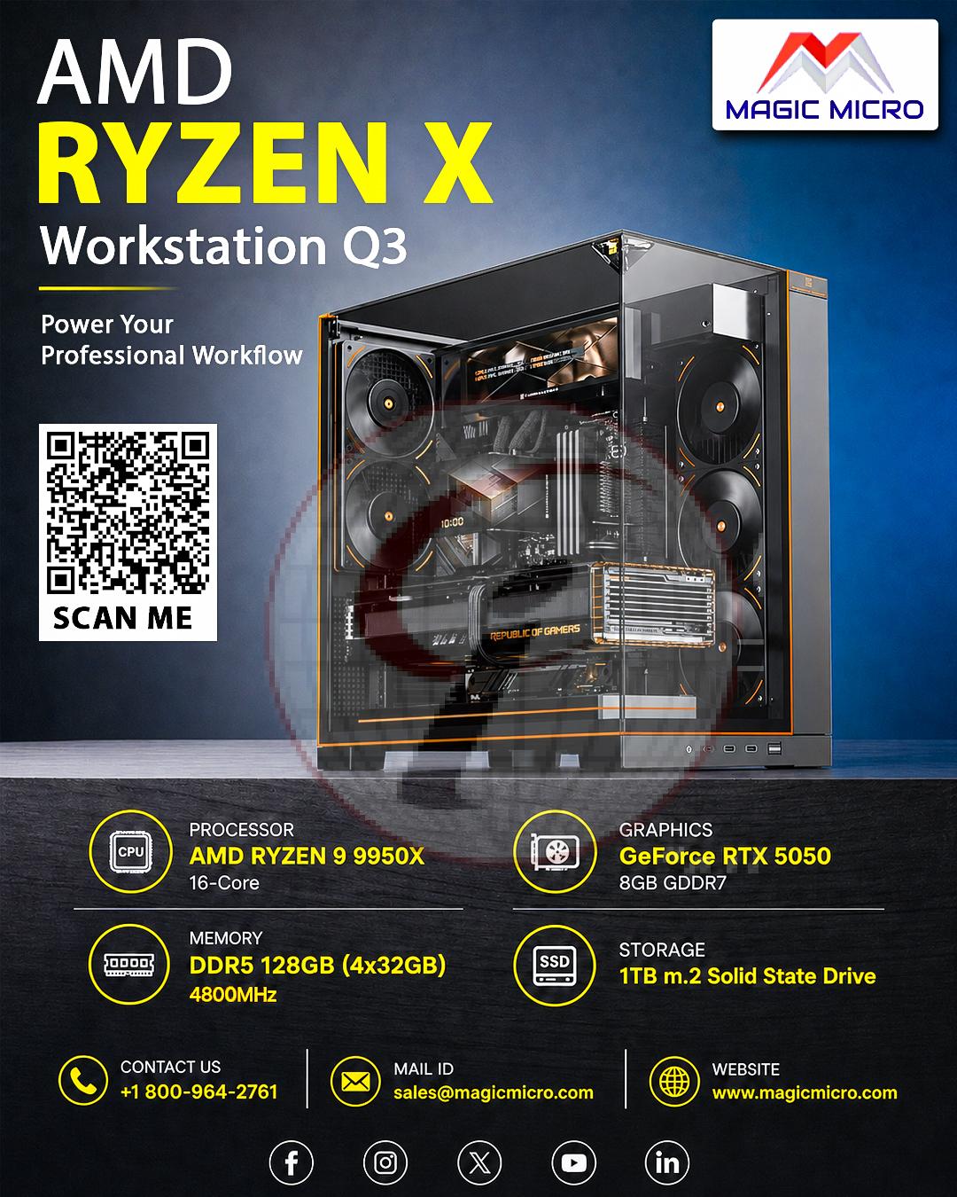 AMD RYZEN X Workstation Q3