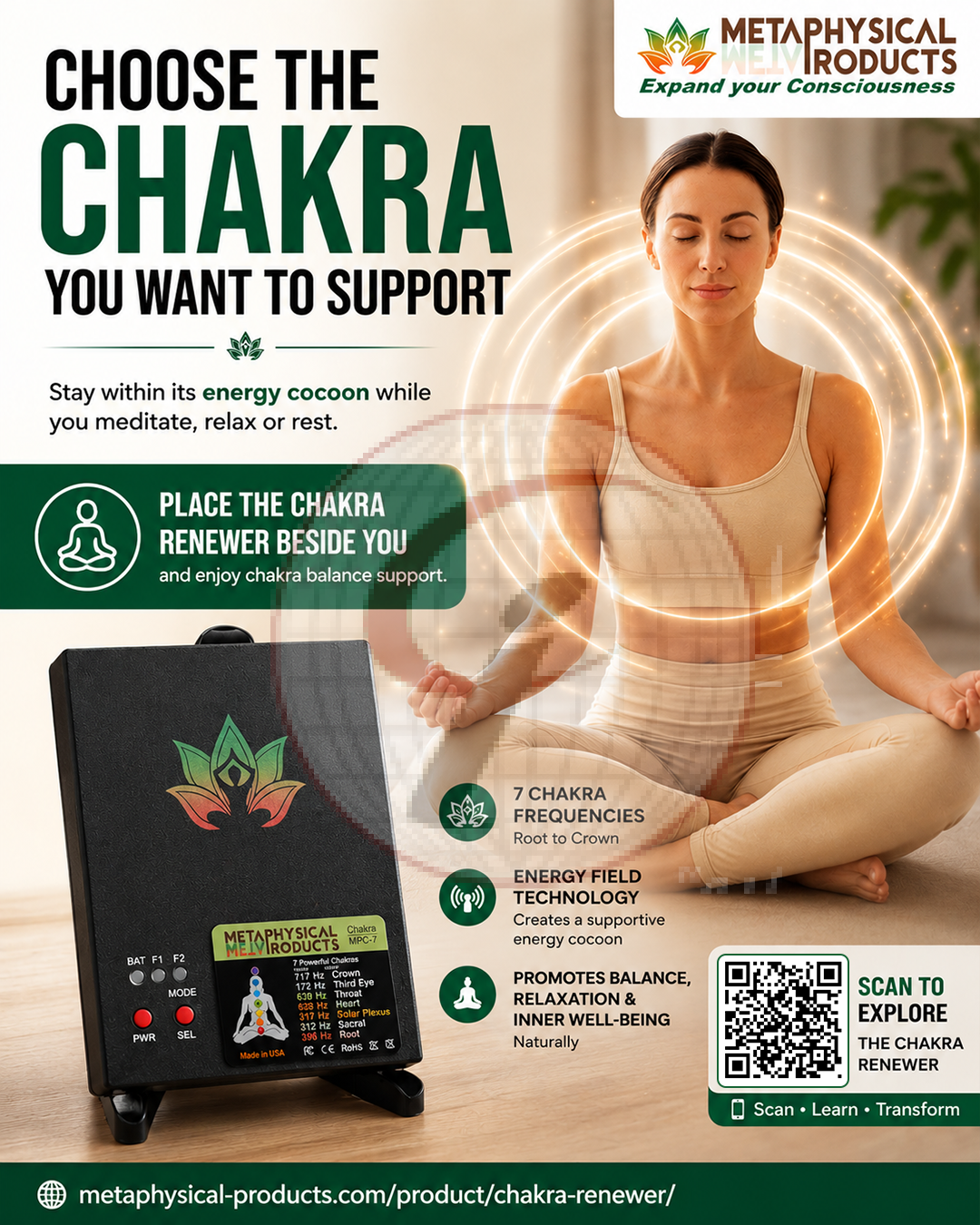 Choose the Chakra You Want To Support