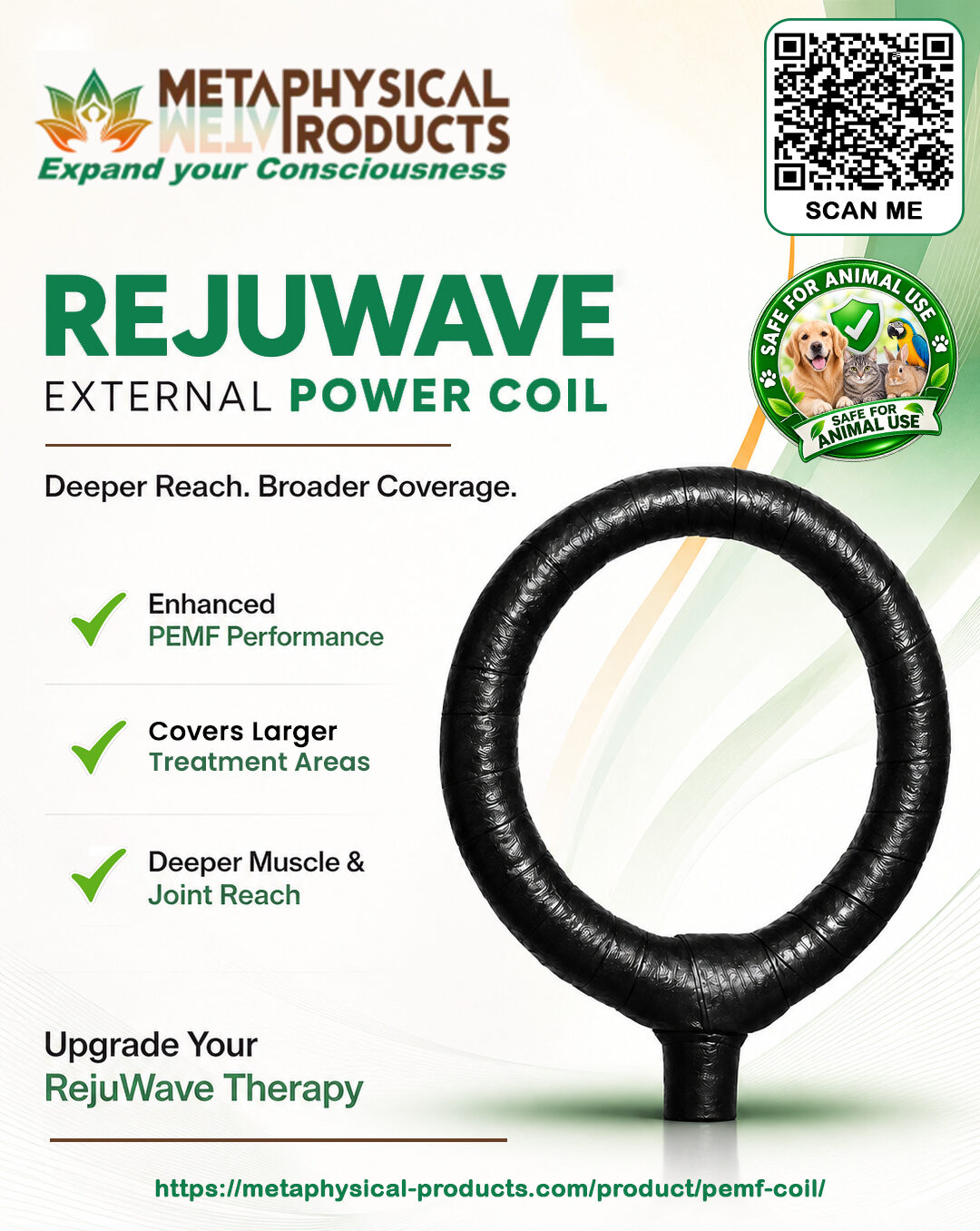 RejuWave External Power Coil