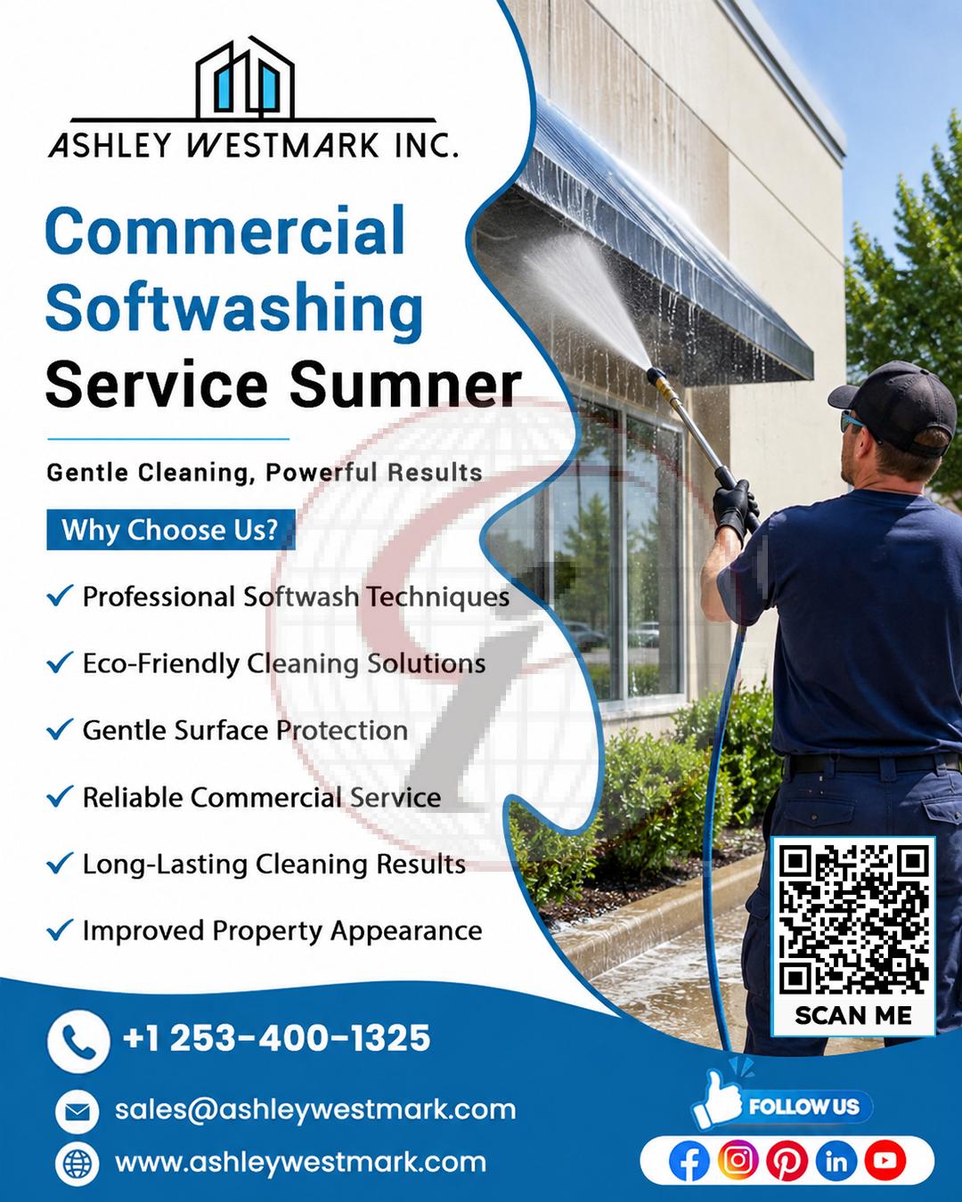 Commercial Softwashing Service Sumner