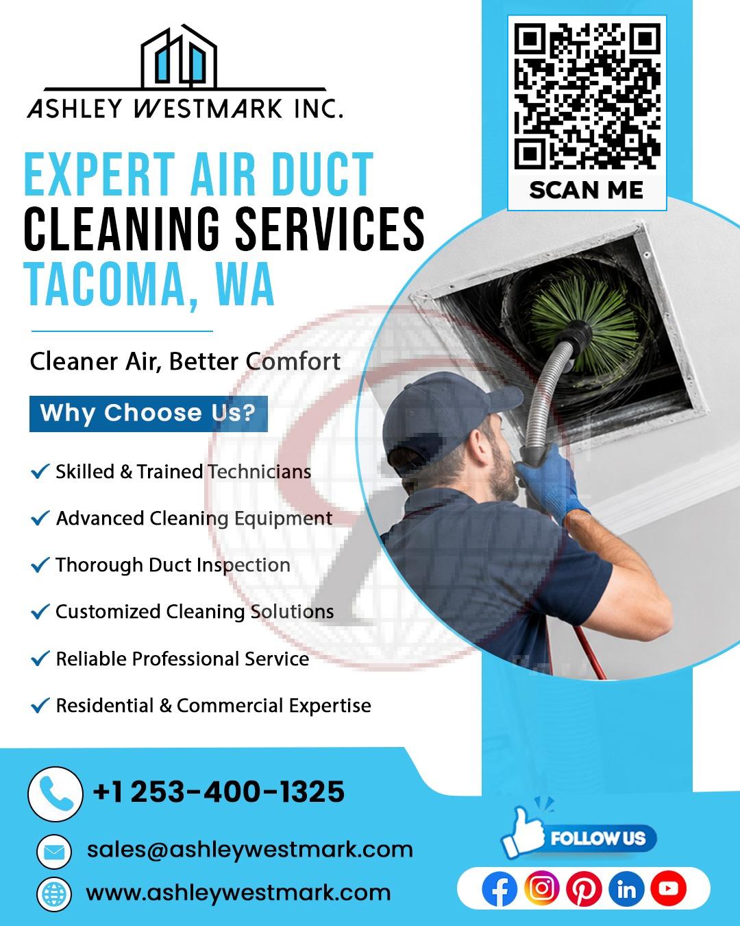 Expert Air Duct Cleaning Services Tacoma, WA