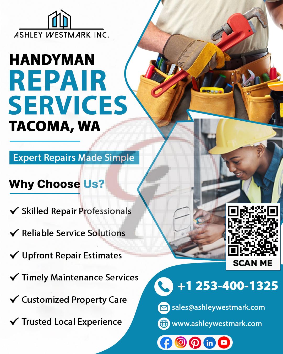 Handyman Repair Services Tacoma, WA