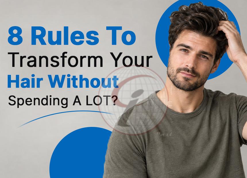 8 Rules To Transform Your Hair Without Spending A LOT