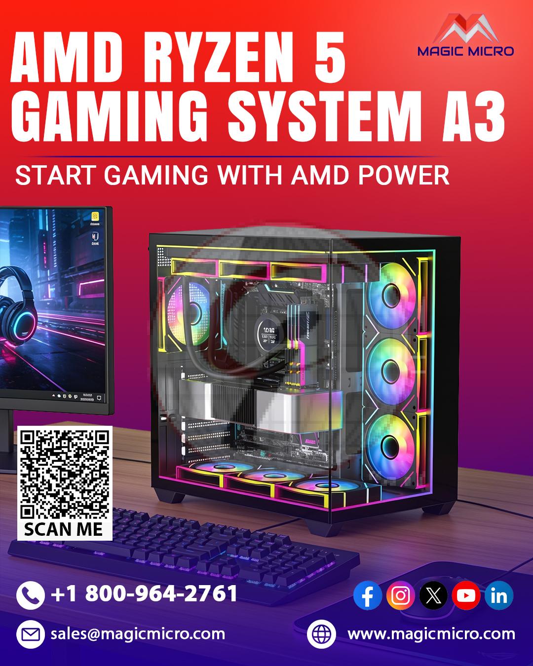 Amd Ryzen 5 Gaming System A3