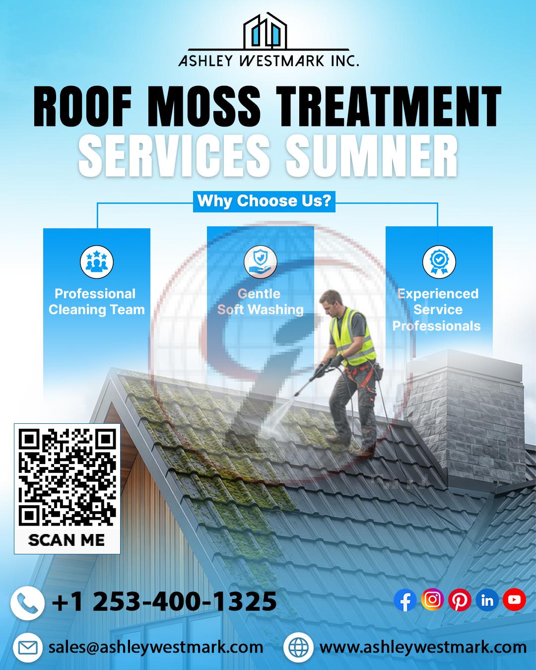 Roof Moss Treatment Services Sumner