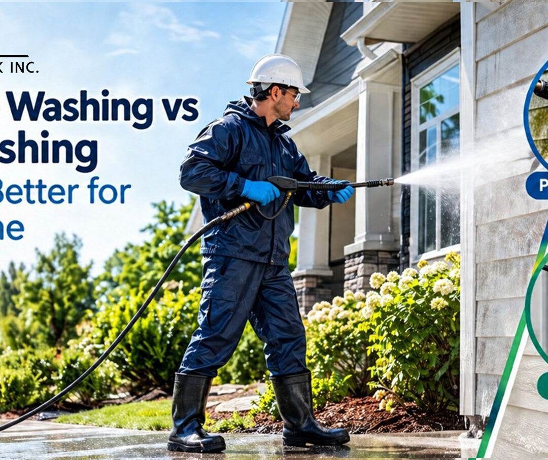 Pressure Washing vs Soft Washing Which Is Better For Your Home