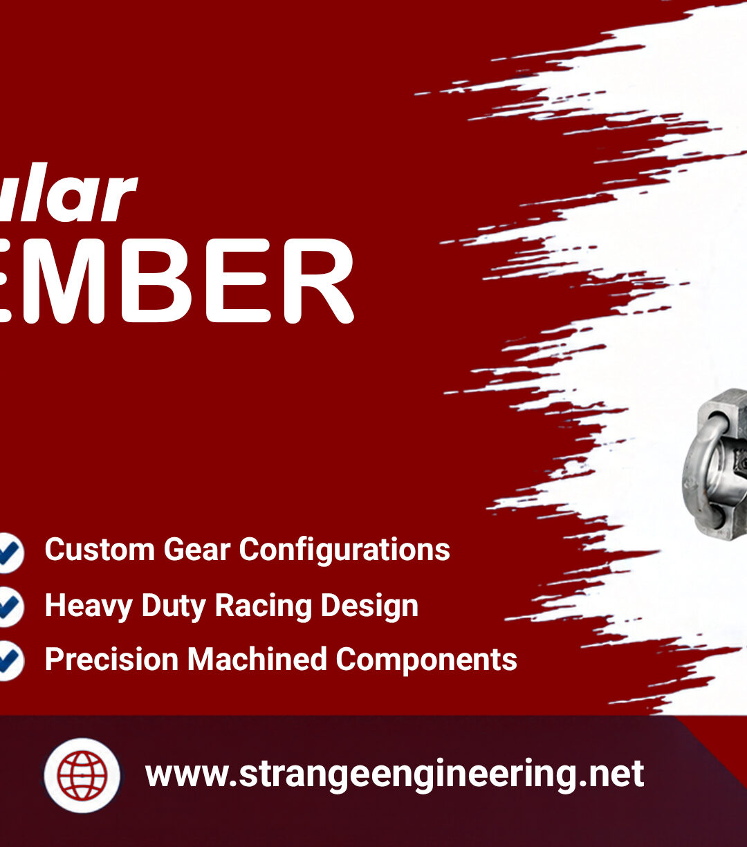 Custom Nodular Third Member for Racing