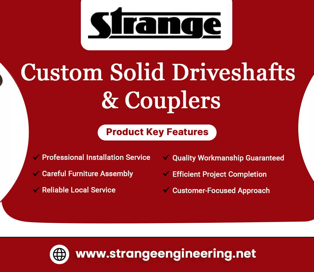 Custom Solid Driveshafts & Couplers