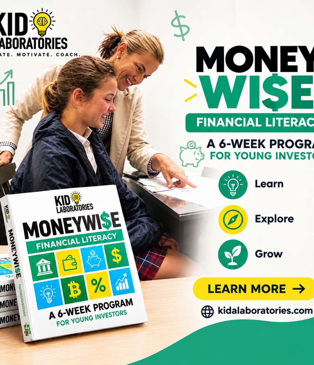 Money Wise_ Financial Literacy Poster